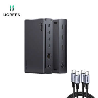 UGREEN 8-in-1 Thunderbolt Docking Station + USB-C Cable Corporate Gift Singapore
