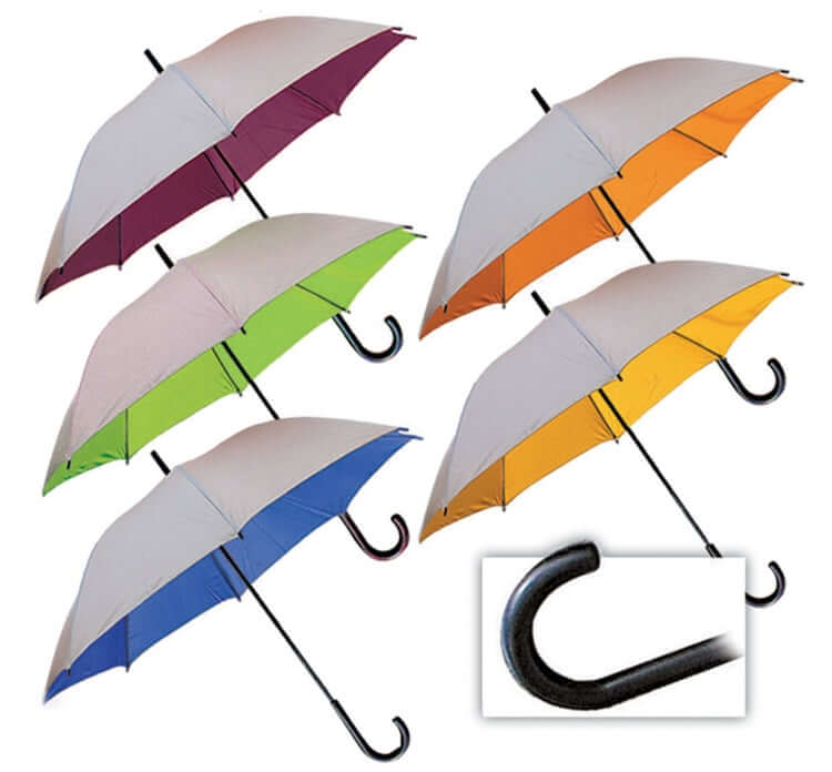 24'' Straight Umbrella with Inner Colours Corporate Gifts Singapore