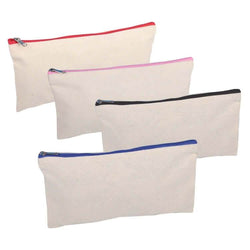 10oz Canvas ZIpper Pouch - Giftmart.sg