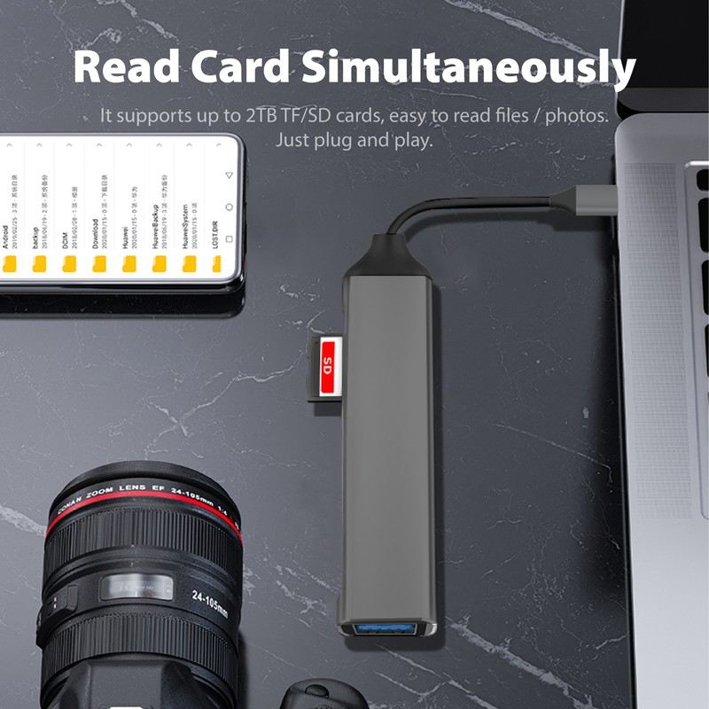 Ultra Slim 5 Ports USB Hub Corporate Gifts Singapore