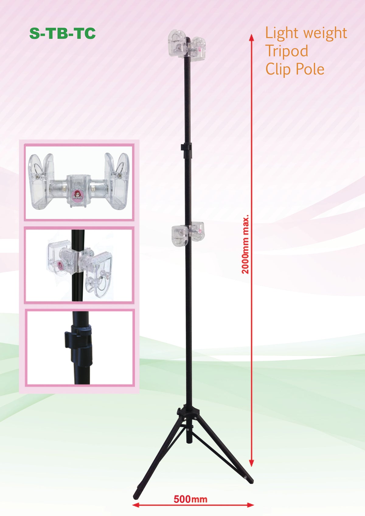 T-Bar Kapeline Poster display (Tripod Base) Corporate Gifts Singapore