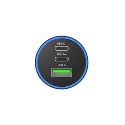 Momax MoVe 3-Port Car Charger 100W Corporate Gifts Singapore