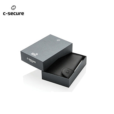 C-Secure Italian Leather Wallet Corporate Gifts Singapore