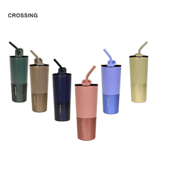 Crossing Volt Insulated Stainless Steel Straw Tumbler 710ML Corporate Gifts Singapore