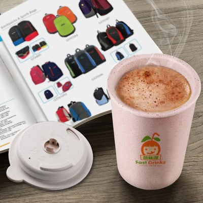 Eco-Wheat Straw Tumbler 300ml Corporate Gifts Singapore