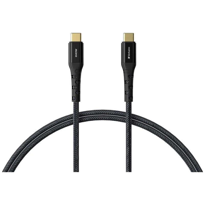 Verbatim VM66820 Touch Max PD3.1 C-C 240W Cable 1.2M Corporate Gift Singapore