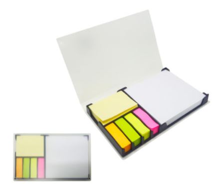 Notepad with post-it in translucent PVC cover Corporate Gifts Singapore