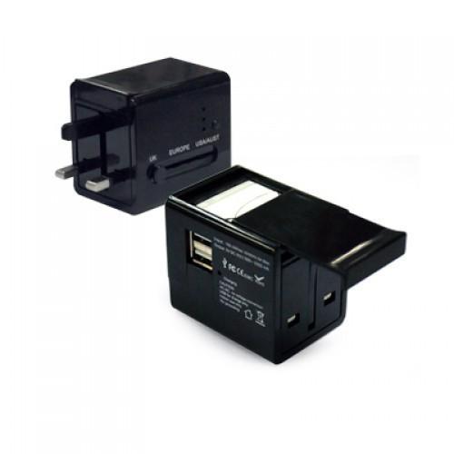 Universal AC USB Charger with Power Bank Corporate Gifts Singapore