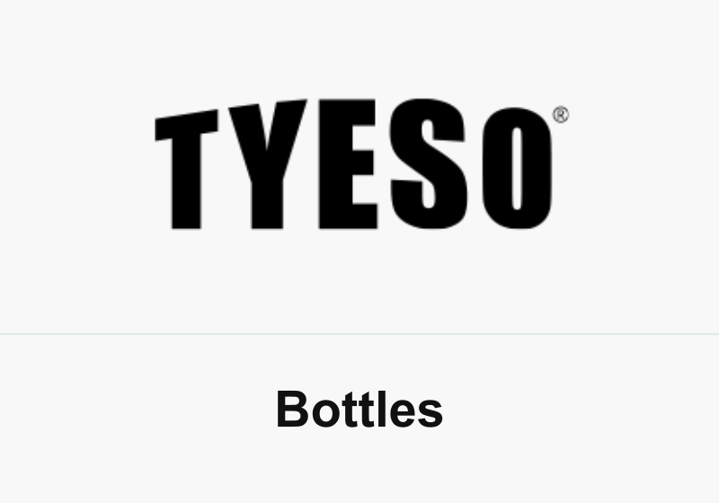 Promotional TYESO Bottles in Singapore