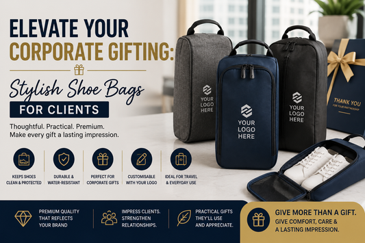 Elevate Your Corporate Gifting: Stylish Shoe Bags for Clients