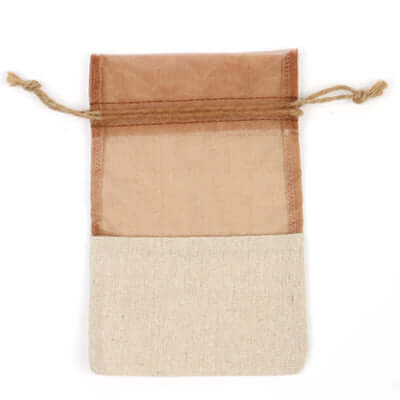 Jute Mesh Drawstring Pouch Corporate Gifts Singapore