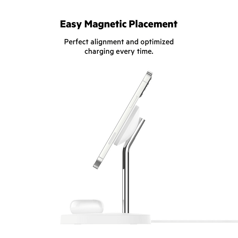 Belkin BoostCharge Pro 2in1 Wireless Charger Stand with MagSafe 15W Corporate Gifts Singapore