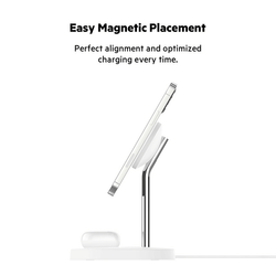 Belkin BoostCharge Pro 2in1 Wireless Charger Stand with MagSafe 15W Corporate Gifts Singapore