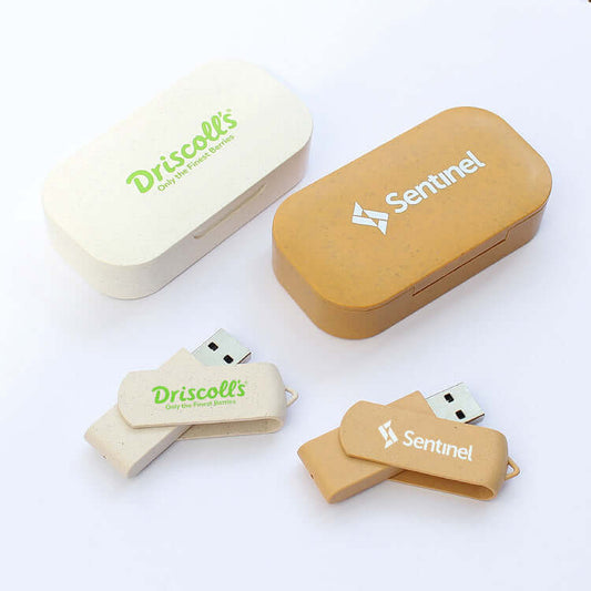 Wheatstraw USB Flash Drive U810 Corporate Gifts Singapore