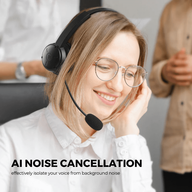 SOUNDPEATS A7 Pro AI Noise Cancellation Trucker Bluetooth Headset Corporate Gifts Singapore