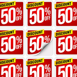 AD Labels 50 x 50mm Corporate Gift Singapore