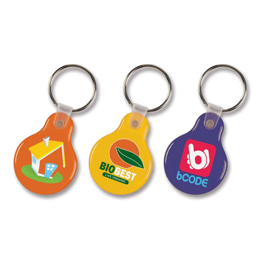 Flexi Resin Key Ring - Round Corporate Gift Singapore