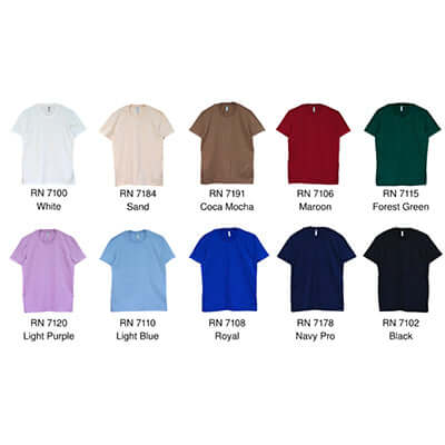 Premium Cotton Round Neck T-Shirt Corporate Gift Singapore
