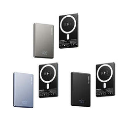 Remax RPP-107 Magnetic Wireless Charging Powerbank in various colors and designs, ideal as a corporate gift.