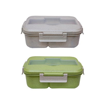 Wheat Fiber Lunch Box with Spoon and Fork Corporate Gifts Singapore
