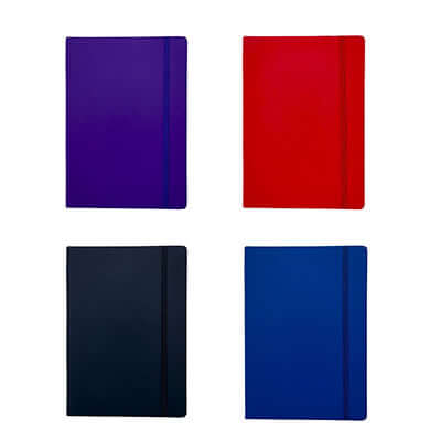 A5 PU Notebook with Elastic Band Corporate Gifts Singapore