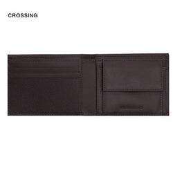 Crossing Elite Slim Leather Wallet With Coin Pocket [5 Card Slots] RFID Corporate Gifts Singapore