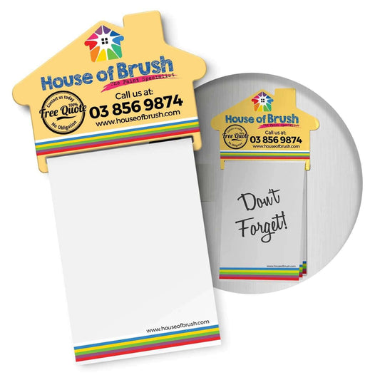 Magnetic House Memo Pad A7 - Full Colour Corporate Gift Singapore