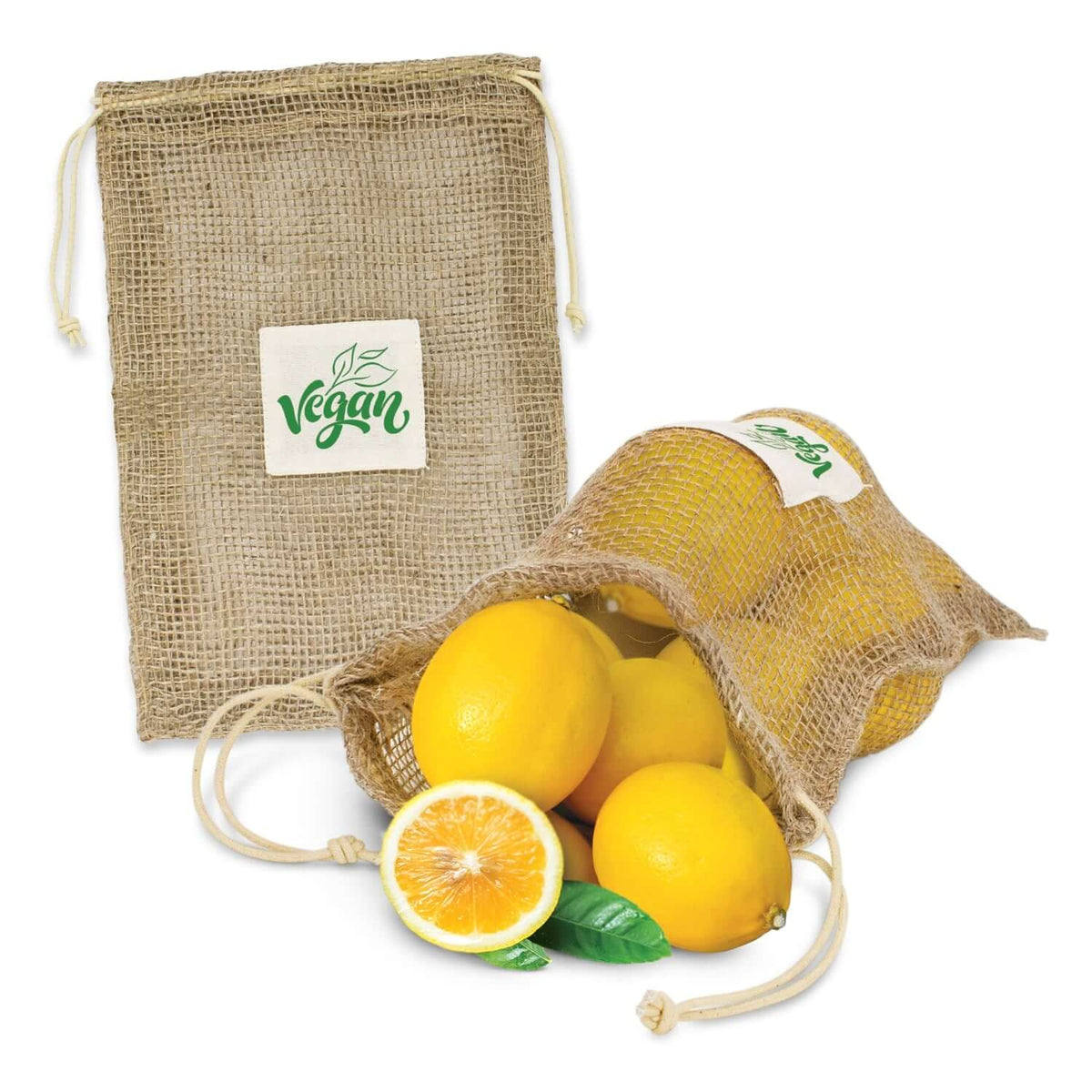 Jute Net Produce Bag Corporate Gift Singapore