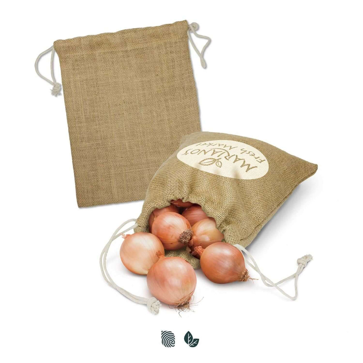 Jute Produce Bag - Medium Corporate Gift Singapore