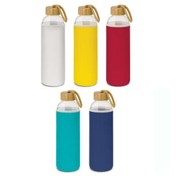 Eden Glass Bottle with Neoprene Sleeve Corporate Gift Singapore
