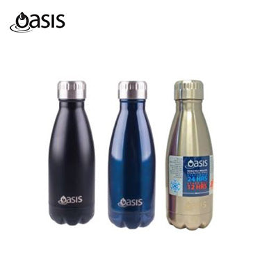 Oasis 350ml Stainless Steel Insulated Drink Bottle Corporate Gifts Singapore