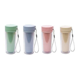 420ml Eco-Friendly Wheat Fiber Bottle with Strap Corporate Gifts Singapore