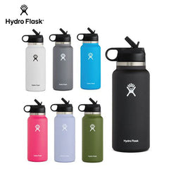 HydroFlask 32oz Wide Mouth Bottle with Straw Lid Corporate Gifts Singapore