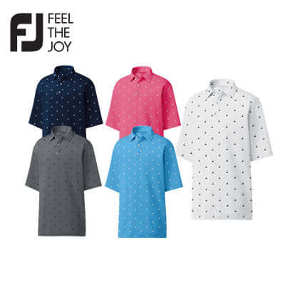 Footjoy ProDry Lisle Golf Print Polo T-Shirt Corporate Gifts Singapore