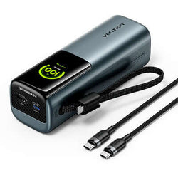 Vention 20000mAh Power Bank 165W with USB-C cables for quick charging and corporate gift options.