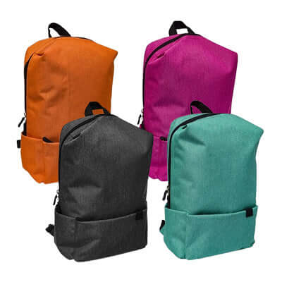 2 Tone Nylon Slim Backpack Corporate Gifts Singapore