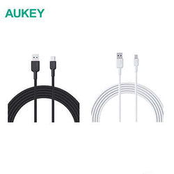 Aukey CB-NAC1 / CB-NAC2 Circlet Nylon braided USB-A to USB-C Cable Corporate Gifts Singapore
