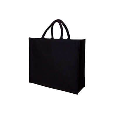 10oz Black Canvas Bag - Giftmart.sg