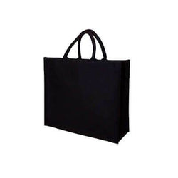 10oz Black Canvas Bag - Giftmart.sg