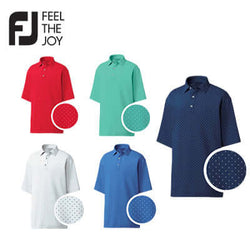 Footjoy Diamond Print Lisle Polo T-Shirt Corporate Gifts Singapore
