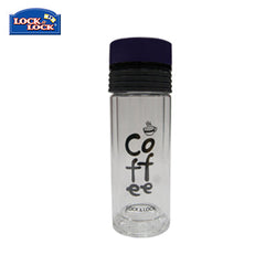Lock & Lock Double Wall Glass Water Bottle 330ml Corporate Gifts Singapore