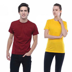 Short Sleeve T-Shirt with Matching Collar (Unisex) Corporate Gifts Singapore