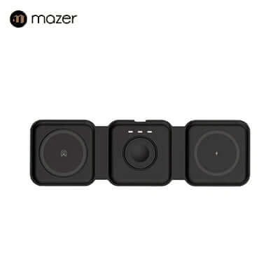 Mazer Mag Trifold 3-in-1 Foldable Wireless Charger (UK Edition) Corporate Gifts Singapore