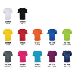 Polyester Interlock Short Sleeve T-Shirt Corporate Gifts Singapore