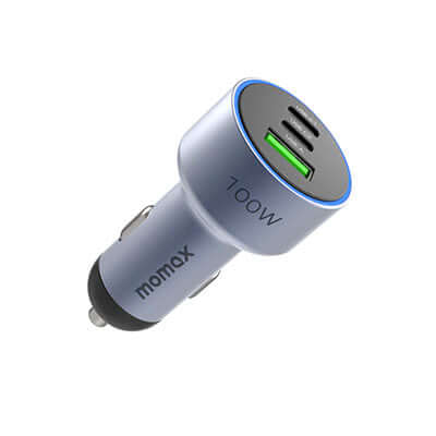 Momax MoVe 3-Port Car Charger 100W Corporate Gifts Singapore