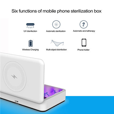 UV Sterilizer with Wireless Fast Charger Corporate Gifts Singapore