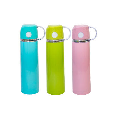 Stainless Steel Vacuum Flask with Cup Cap Corporate Gifts Singapore
