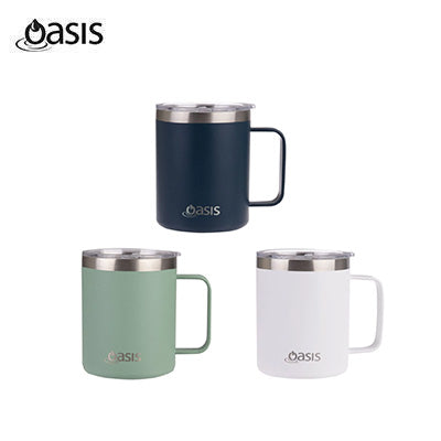 Oasis Stainless Steel Insulated Mug with Lid 400ML Corporate Gifts Singapore