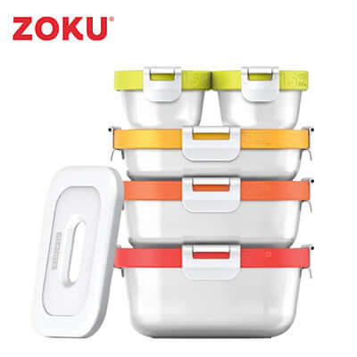 Zoku 11 Piece Neat Stack Food Container Corporate Gifts Singapore