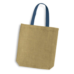 Thera Jute Tote Bag - Coloured Handles Corporate Gift Singapore